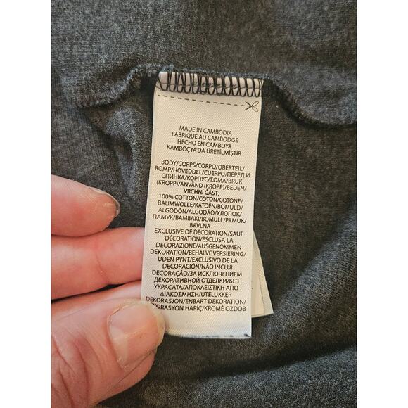 Polo Ralph lauren estate rib charcoal gray quarter zip pullover sweater mens xl - Picture 5 of 8